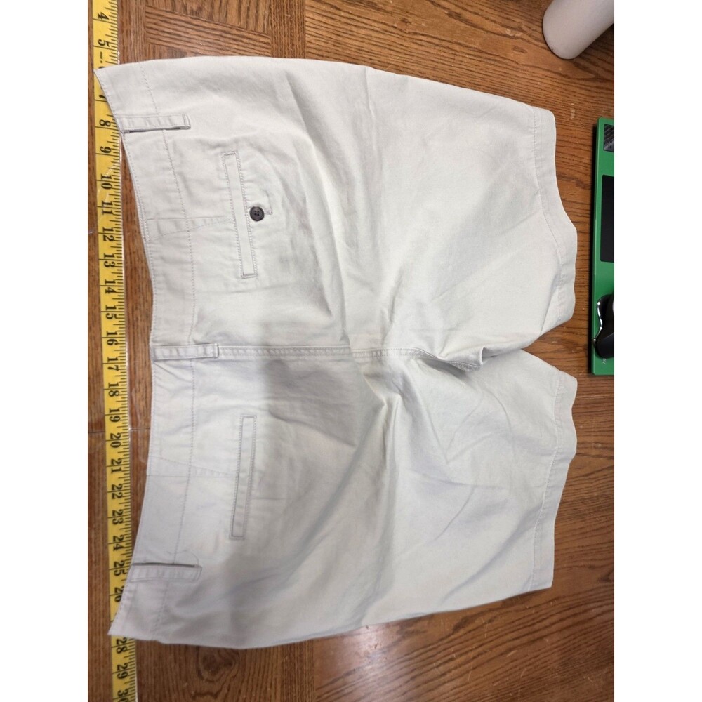 Lauren Jean Co By Ralph Lauren Chino Style Shorts Plus Size 18W Beige - Picture 2 of 8